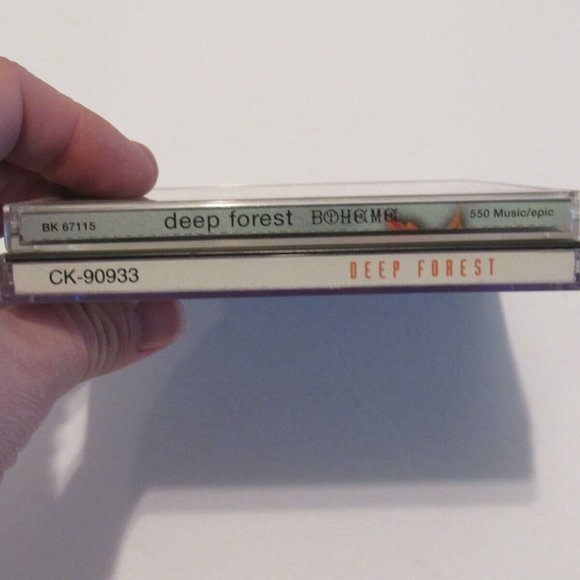 Lot of 2 Deep Forest CD's Self Titled and Boheme World Music Electronic VG+ - Picture 5 of 5